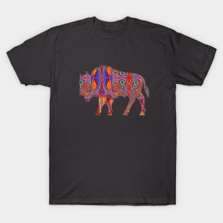 Tie Dye Bison T-Shirt